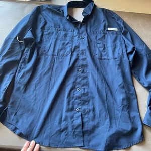 Columbia Mens Long Sleeve Outdoor Shirt